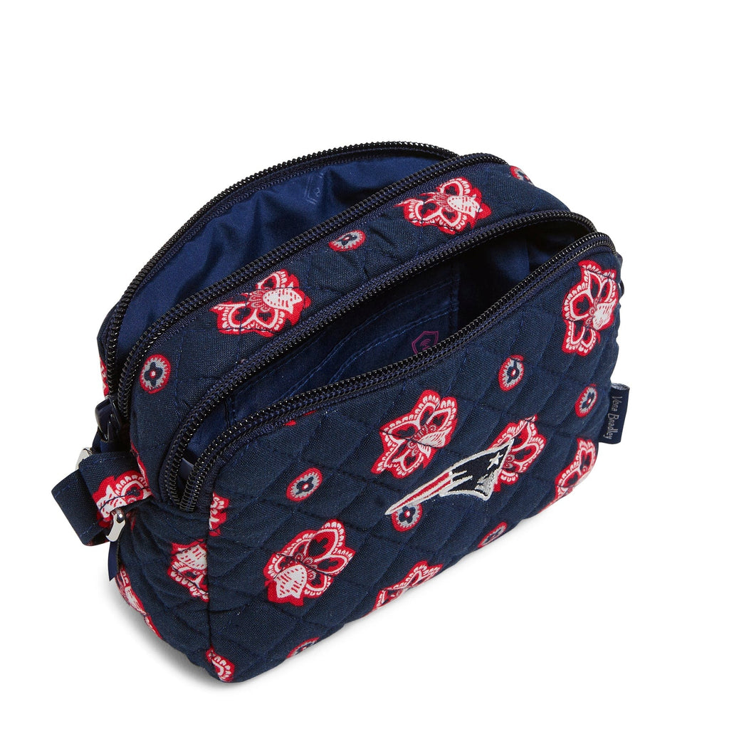 New England Patriots NFL RFID Small Stadium Crossbody Bag | Vera Bradley
