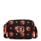 NFL RFID Small Stadium Crossbody Bag - Cincinnati Bengals Bandana - Swatch Image
