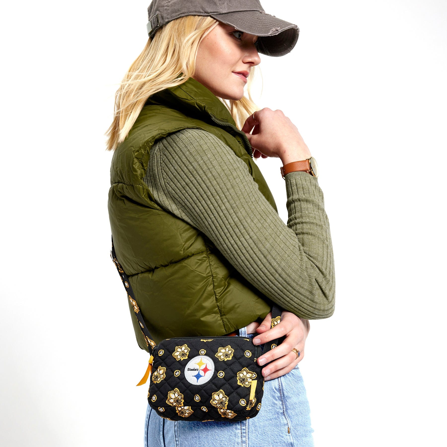 NFL RFID Small Stadium Crossbody Bag