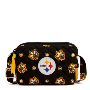 NFL RFID Small Stadium Crossbody Bag - Pittsburgh Steelers Bandana - Swatch Image