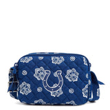 NFL RFID Small Stadium Crossbody Bag - Indianapolis Colts Bandana - Swatch Image