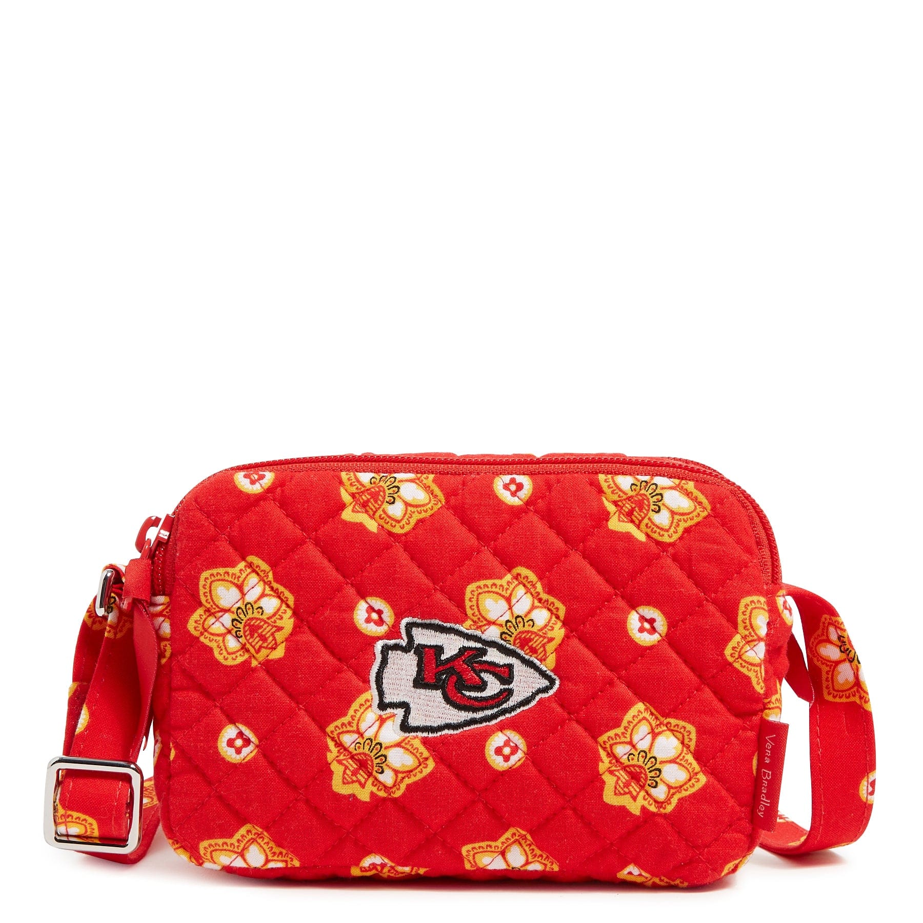 Kansas City Chiefs NFL RFID Small Stadium Crossbody Bag Vera Bradley