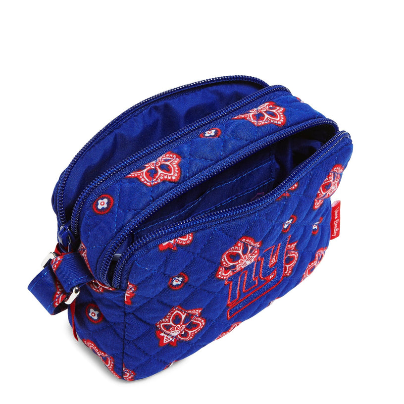 NFL RFID Small Stadium Crossbody Bag-New York Giants Bandana-Image 3-Vera Bradley