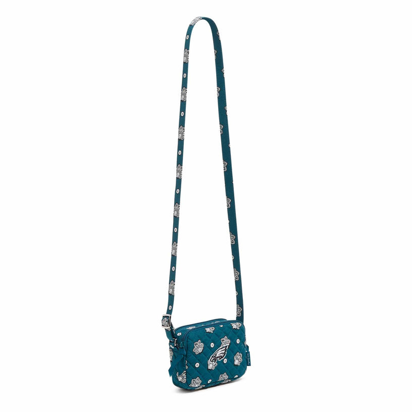 NFL RFID Small Stadium Crossbody Bag-Philadelphia Eagles Bandana-Image 3-Vera Bradley