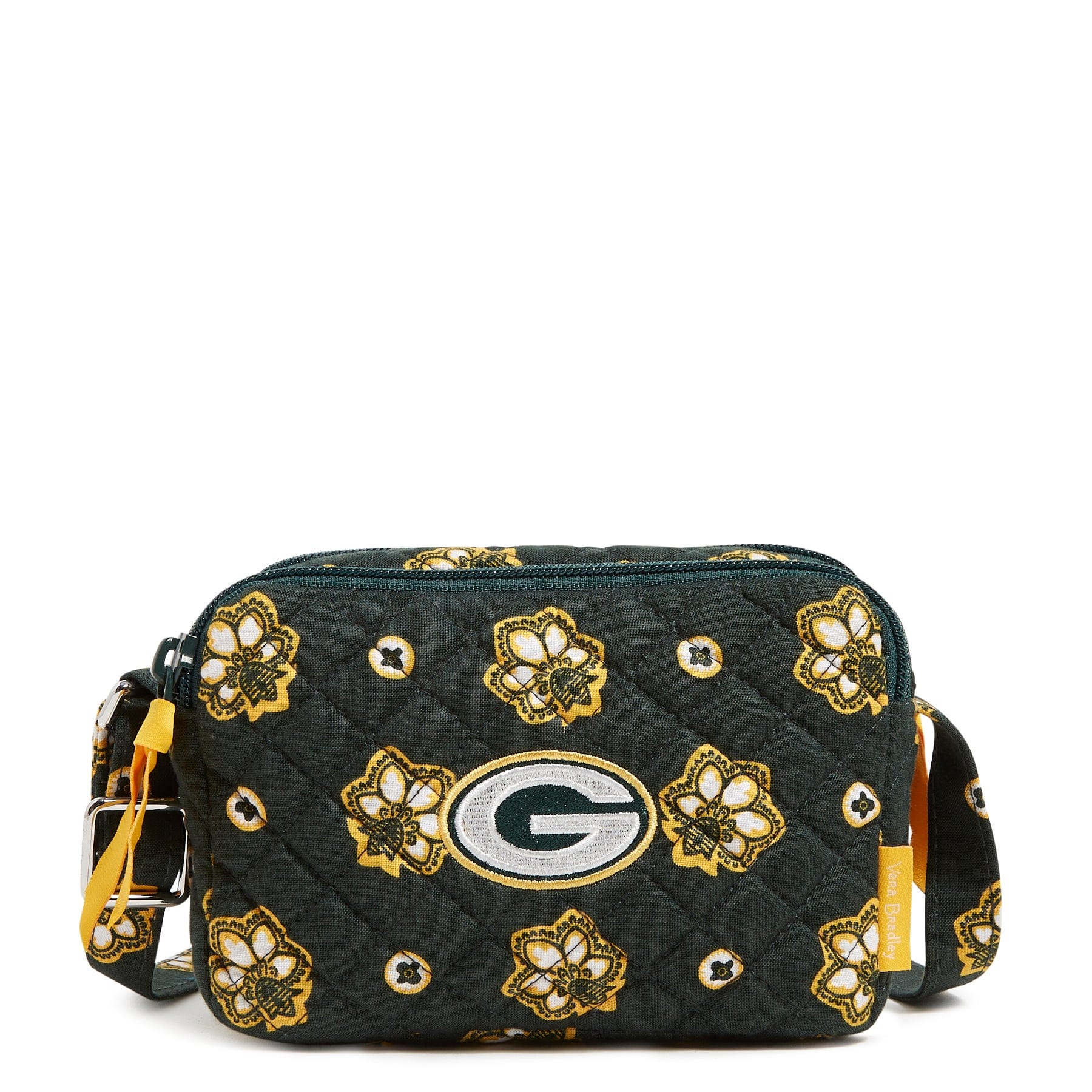 Green Bay Packers NFL RFID Small Stadium Crossbody Bag Vera Bradley