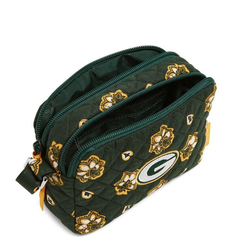 NFL RFID Small Stadium Crossbody Bag-Green Bay Packers Bandana-Image 3-Vera Bradley
