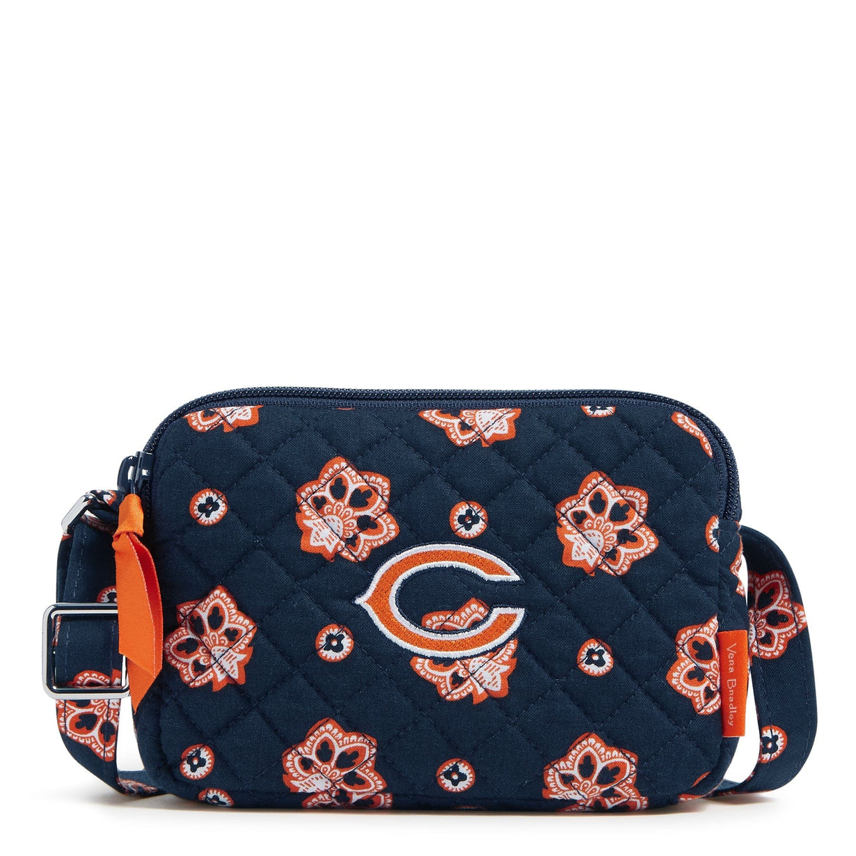 Dooney & Bourke NFL Chicago Bears Small Zip Crossbody Shoulder Bag
