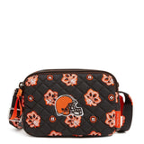 NFL RFID Small Stadium Crossbody Bag - Cleveland Browns Bandana - Swatch Image