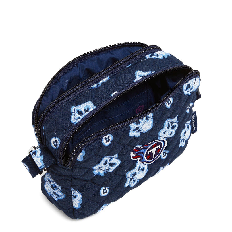NFL RFID Small Stadium Crossbody Bag-Tennessee Titans Bandana-Image 2-Vera Bradley