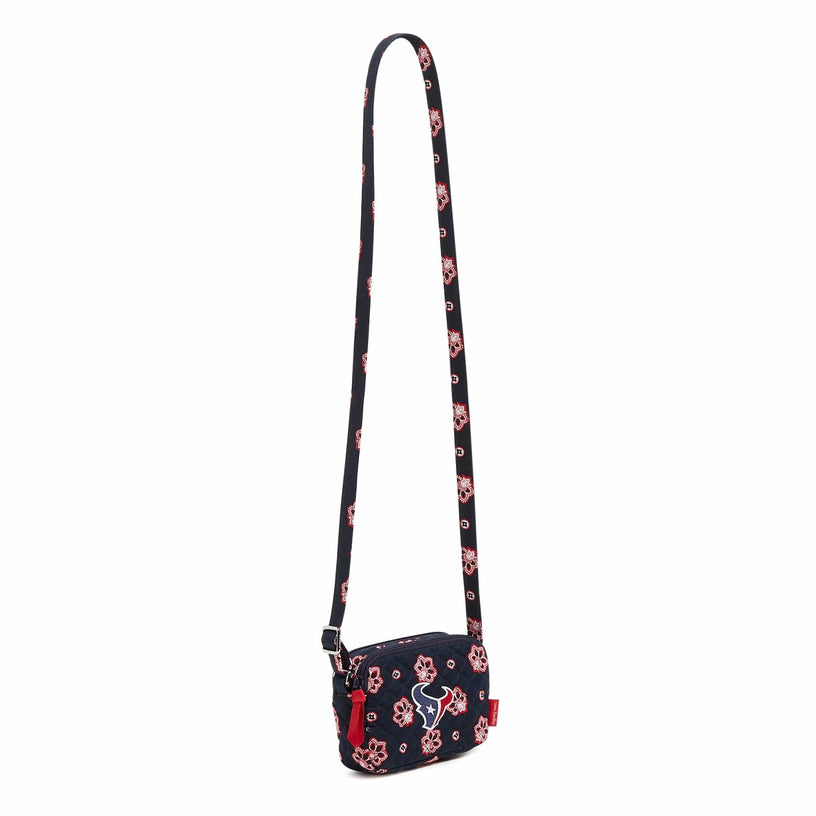 NFL RFID Small Stadium Crossbody Bag-Houston Texans Bandana-Image 3-Vera Bradley