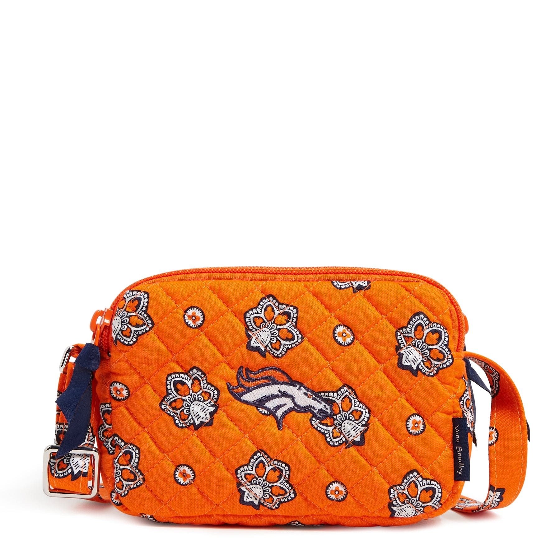 Denver Broncos NFL RFID Small Stadium Crossbody Bag | Vera Bradley