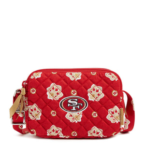 NFL RFID Small Stadium Crossbody Bag - San Francisco 49ers Bandana - Swatch Image
