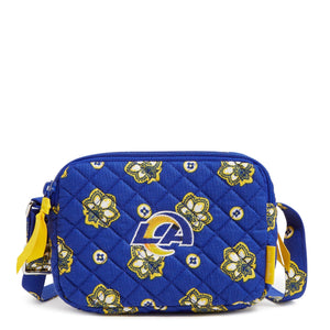 NFL RFID Small Stadium Crossbody Bag - Los Angeles Rams Bandana - Swatch Image
