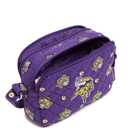 NFL RFID Small Stadium Crossbody Bag-Minnesota Vikings Bandana-Image 2-Vera Bradley