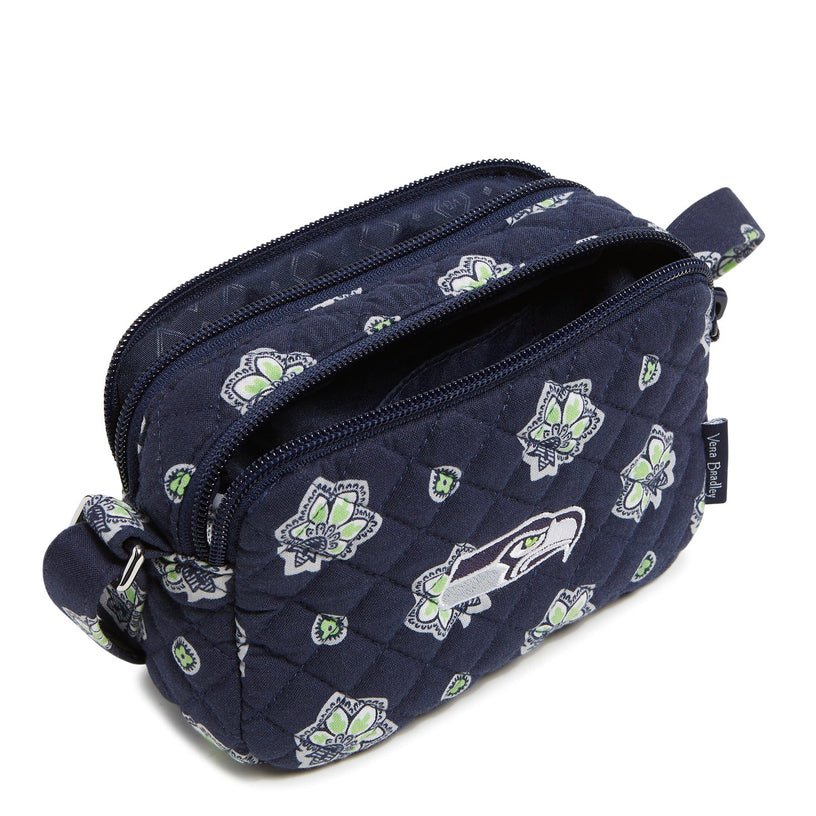 NFL RFID Small Stadium Crossbody Bag-Seattle Seahawks Bandana-Image 2-Vera Bradley