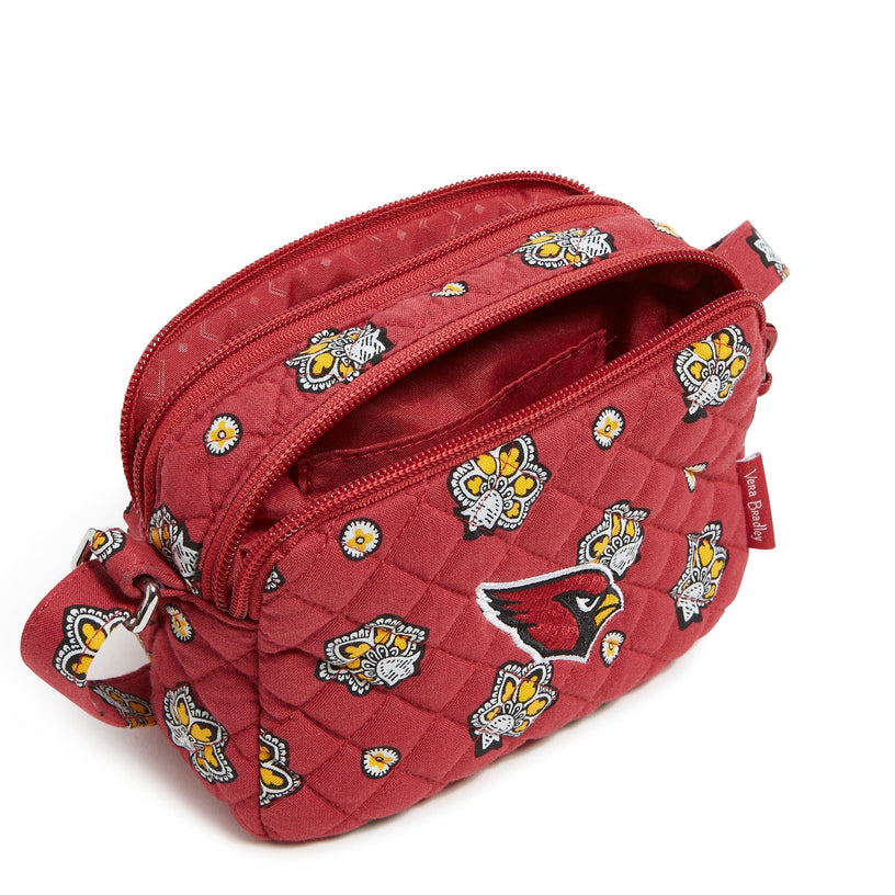 NFL RFID Small Stadium Crossbody Bag-Arizona Cardinals Bandana-Image 2-Vera Bradley