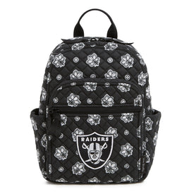 NFL Small Backpack-Las Vegas Raiders Bandana-Image 1-Vera Bradley