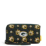 NFL RFID Front Zip Wristlet - Green Bay Packers Bandana - Swatch Image