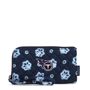 NFL RFID Front Zip Wristlet - Tennessee Titans Bandana - Swatch Image