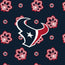 NFL RFID Front Zip Wristlet-Houston Texans Bandana-Image 3-Vera Bradley