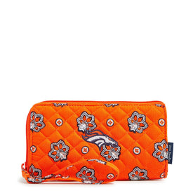 NFL RFID Front Zip Wristlet-Denver Broncos Bandana-Image 1-Vera Bradley