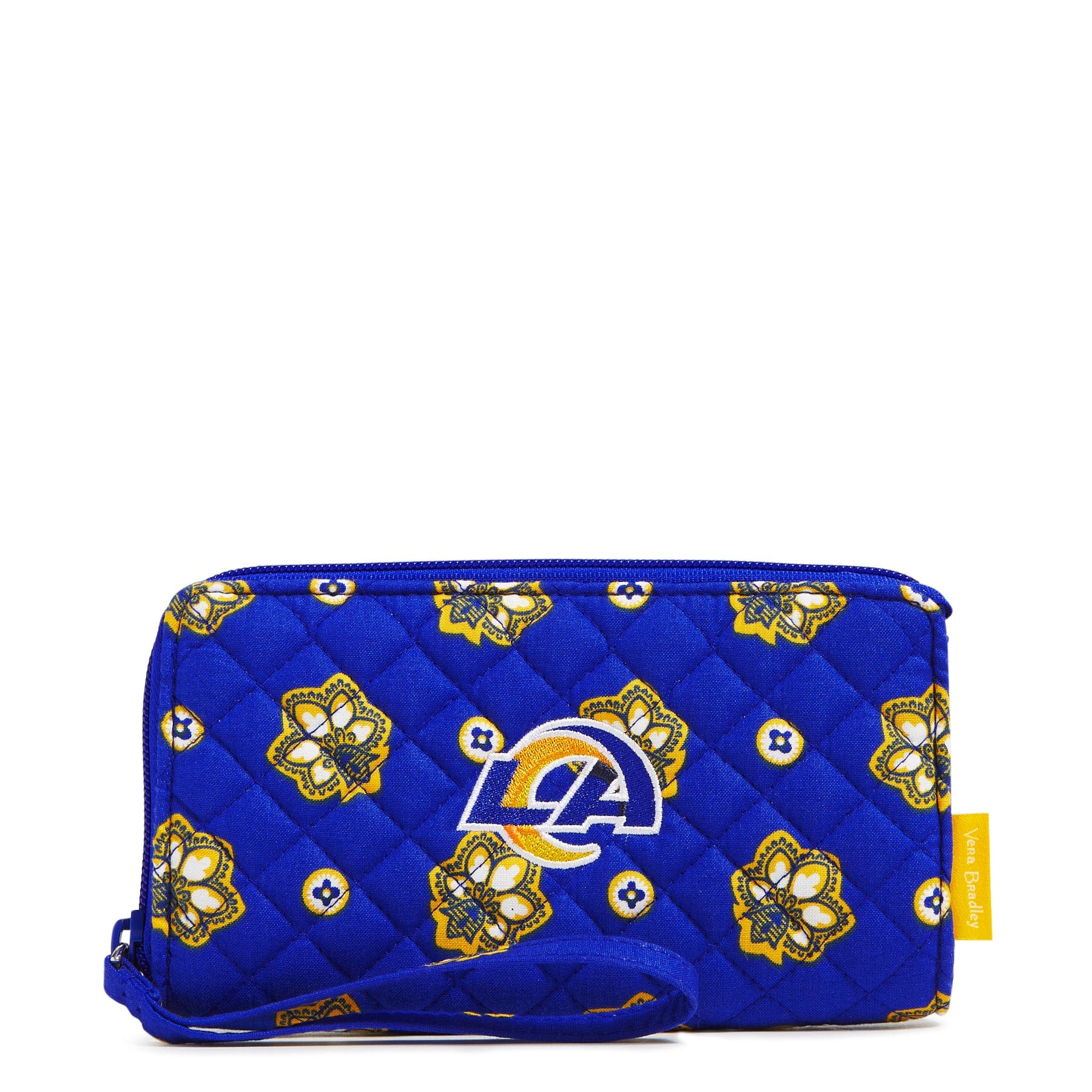 Los Angeles Rams NFL RFID Front Zip Wristlet | Vera Bradley