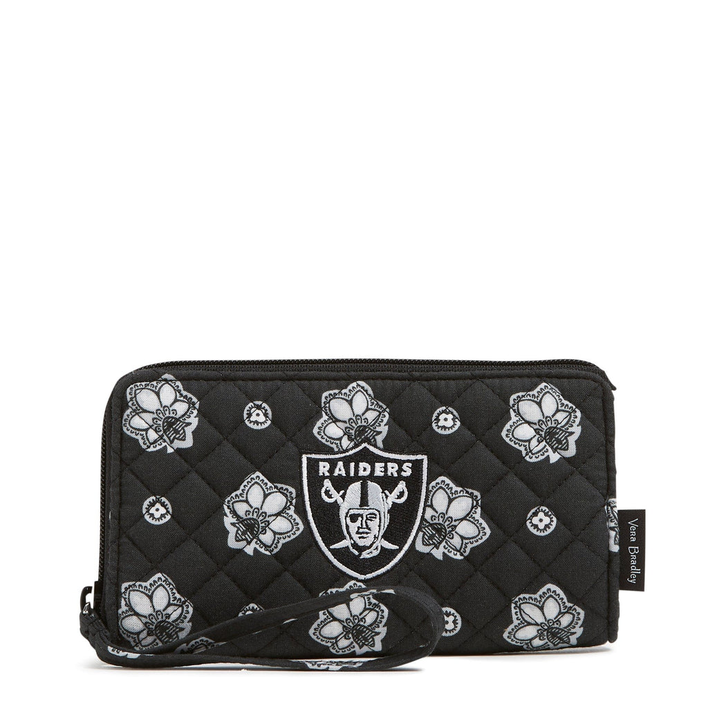 Las Vegas Raiders NFL RFID Front Zip Wristlet – Vera Bradley