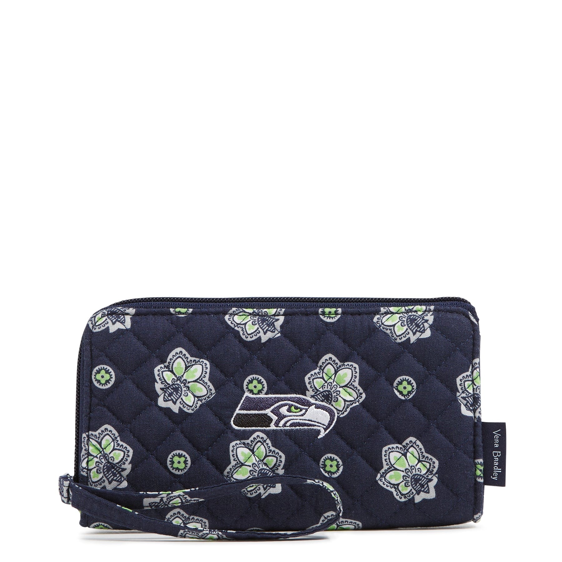 Seattle Seahawks NFL RFID Front Zip Wristlet | Vera Bradley