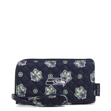 NFL RFID Front Zip Wristlet - Seattle Seahawks Bandana - Swatch Image