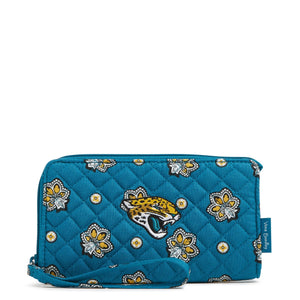NFL RFID Front Zip Wristlet - Jacksonville Jaguars Bandana - Swatch Image