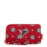 NFL RFID Front Zip Wristlet - Atlanta Falcons Bandana - Swatch Image