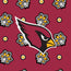 NFL RFID Front Zip Wristlet-Arizona Cardinals Bandana-Image 3-Vera Bradley