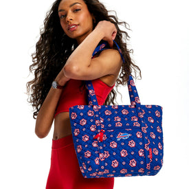 NFL Small Vera Tote Bag-Buffalo Bills Bandana-Image 1-Vera Bradley