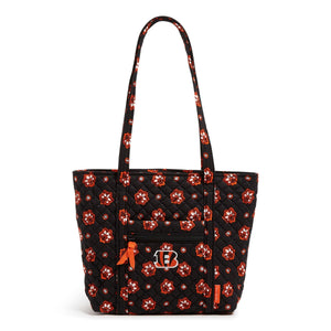 NFL Small Vera Tote Bag - Cincinnati Bengals Bandana - Swatch Image