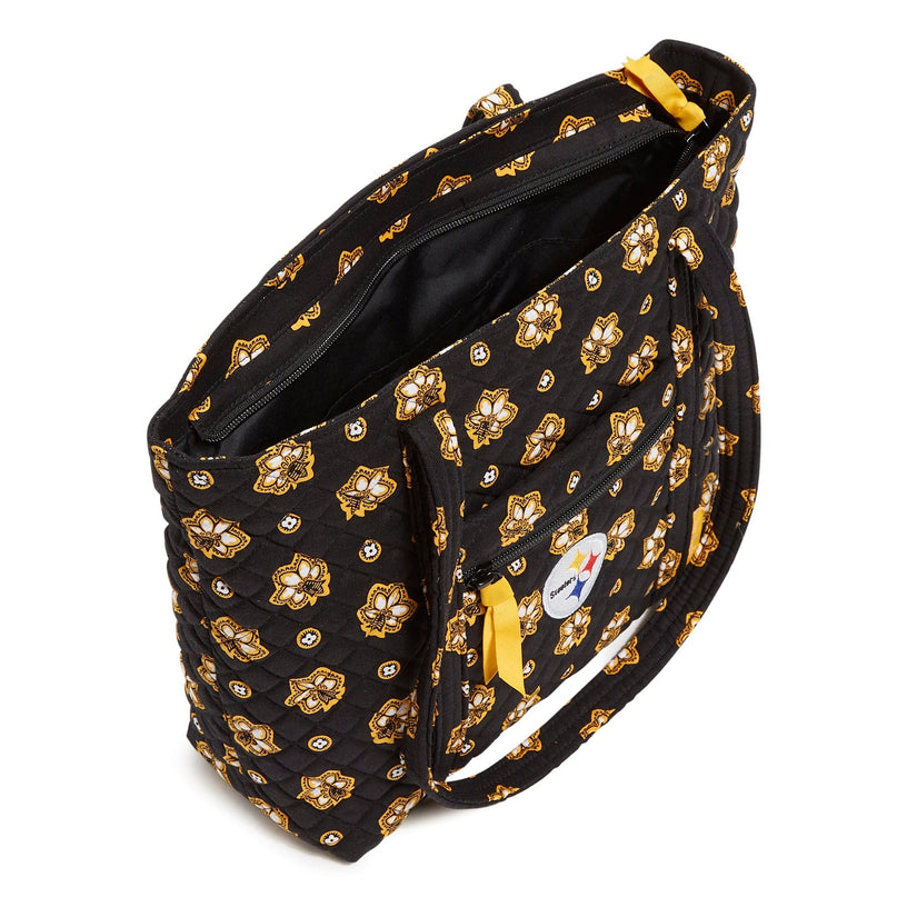NFL Small Vera Tote Bag-Pittsburgh Steelers Bandana-Image 4-Vera Bradley