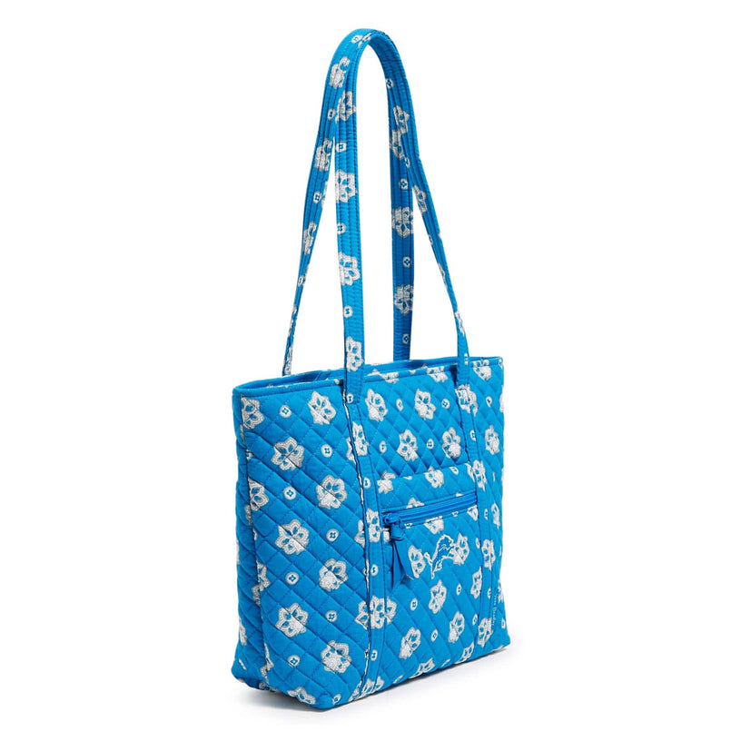 NFL Small Vera Tote Bag-Detroit Lions Bandana-Image 3-Vera Bradley