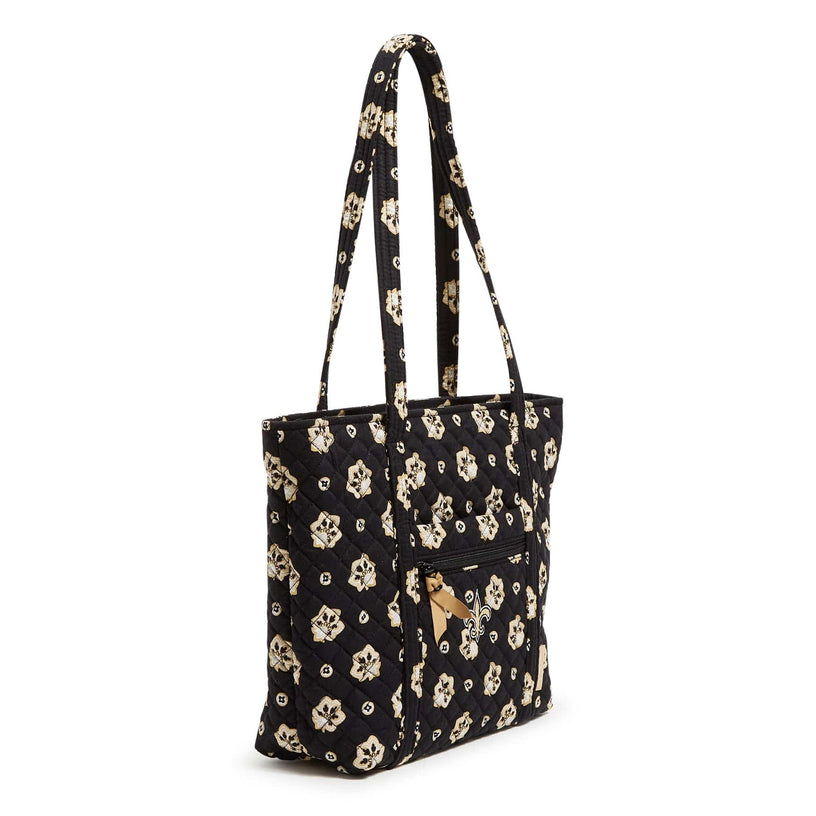 NFL Small Vera Tote Bag-New Orleans Saints Bandana-Image 3-Vera Bradley
