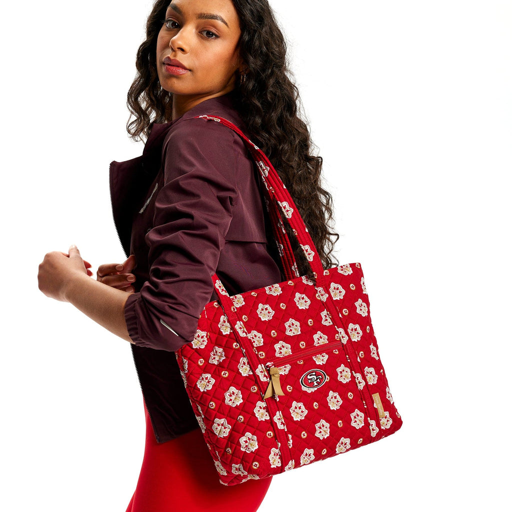 San Francisco 49ers NFL Small Vera Tote Bag | Vera Bradley
