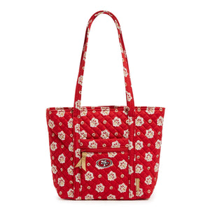 NFL Small Vera Tote Bag - San Francisco 49ers Bandana - Swatch Image