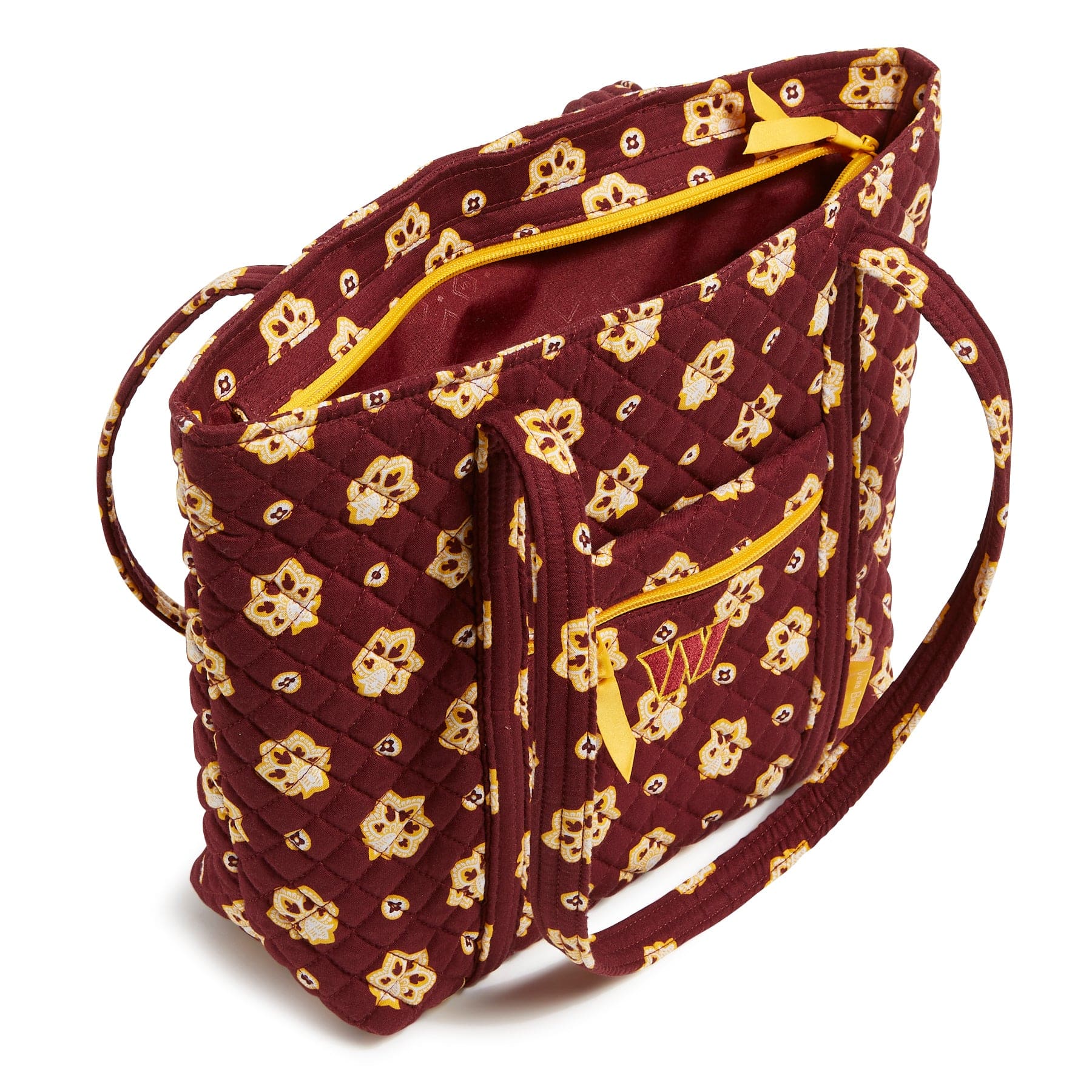 NFL Small Vera Tote Bag-Washington Commanders Bandana-Image 2-Vera Bradley