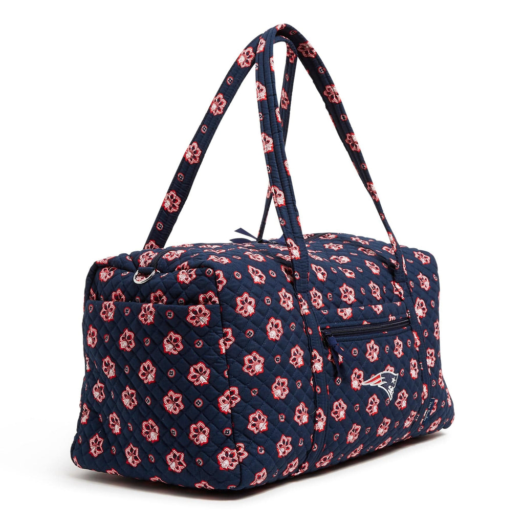 New England Patriots NFL Large Travel Duffel Bag | Vera Bradley