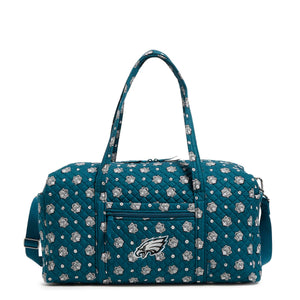 NFL Large Travel Duffel Bag - Philadelphia Eagles Bandana - Swatch Image