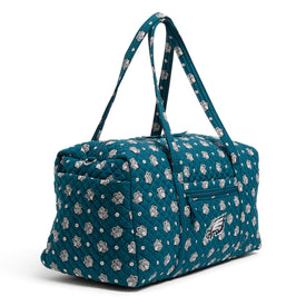 NFL Large Travel Duffel Bag-Philadelphia Eagles Bandana-Image 3-Vera Bradley