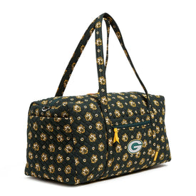 NFL Large Travel Duffel Bag-Green Bay Packers Bandana-Image 3-Vera Bradley