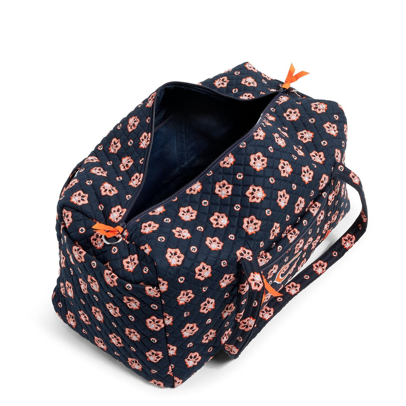 NFL Large Travel Duffel Bag-Chicago Bears Bandana-Image 4-Vera Bradley