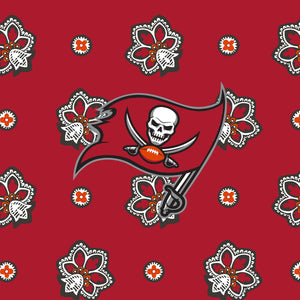 NFL Large Travel Duffel Bag-Tampa Bay Buccaneers Bandana-Image 5-Vera Bradley