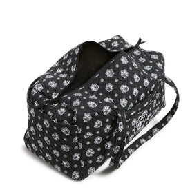 NFL Large Travel Duffel Bag-Las Vegas Raiders Bandana-Image 2-Vera Bradley