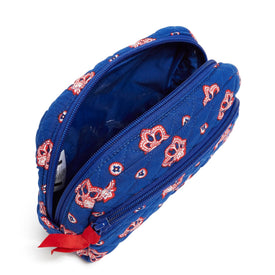 NFL Medium Cosmetic Bag-Buffalo Bills Bandana-Image 2-Vera Bradley