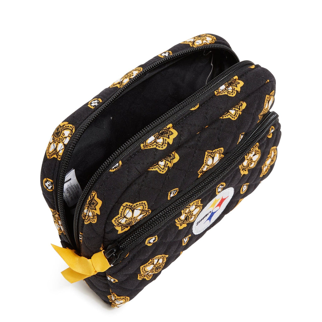Pittsburgh Steelers NFL Medium Cosmetic Bag | Vera Bradley
