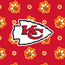 NFL Medium Cosmetic Bag-Kansas City Chiefs Bandana-Image 3-Vera Bradley